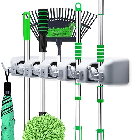 Brooms And Toiletries Organizer